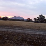 Stirling Range - Sonnenuntergang