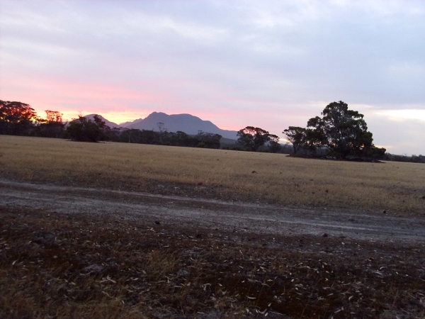 Stirling Range - Sonnenuntergang