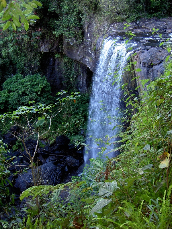 Zillie Falls - Blick auf Wasserfall