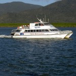 Cairns Schnorcheltrip - Boot auf dem Weg in den Hafen