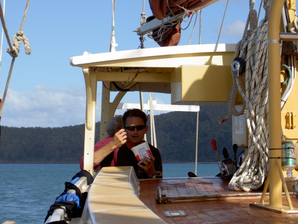 Whitsunday Islands Sailing Steuerstand
