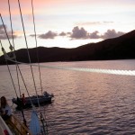 Whitsunday Islands Sailing Sonnenuntergang