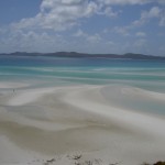 Whitsunday Islands Sailing Cruise - Blick auf Whitehaven Beach 2