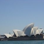 Sydney Oper von der Seite